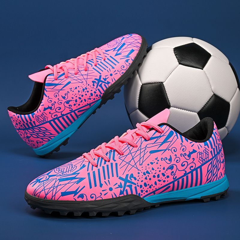 Men Soccer Shoes Kids Boys  Cleats Low-top Team Sports Training TF/FG Turf Firm Comfort Football Shoes Outdoor