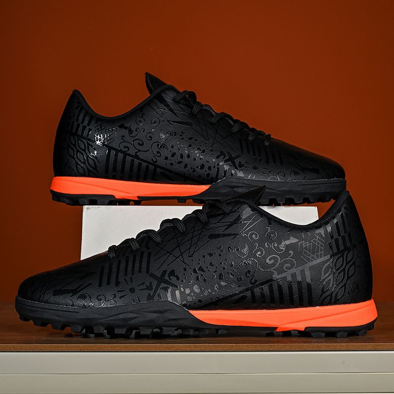 Men Soccer Shoes Kids Boys  Cleats Low-top Team Sports Training TF/FG Turf Firm Comfort Football Shoes Outdoor