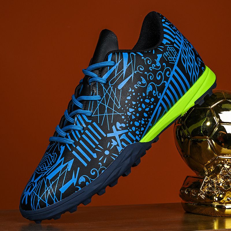 Men Soccer Shoes Kids Boys  Cleats Low-top Team Sports Training TF/FG Turf Firm Comfort Football Shoes Outdoor