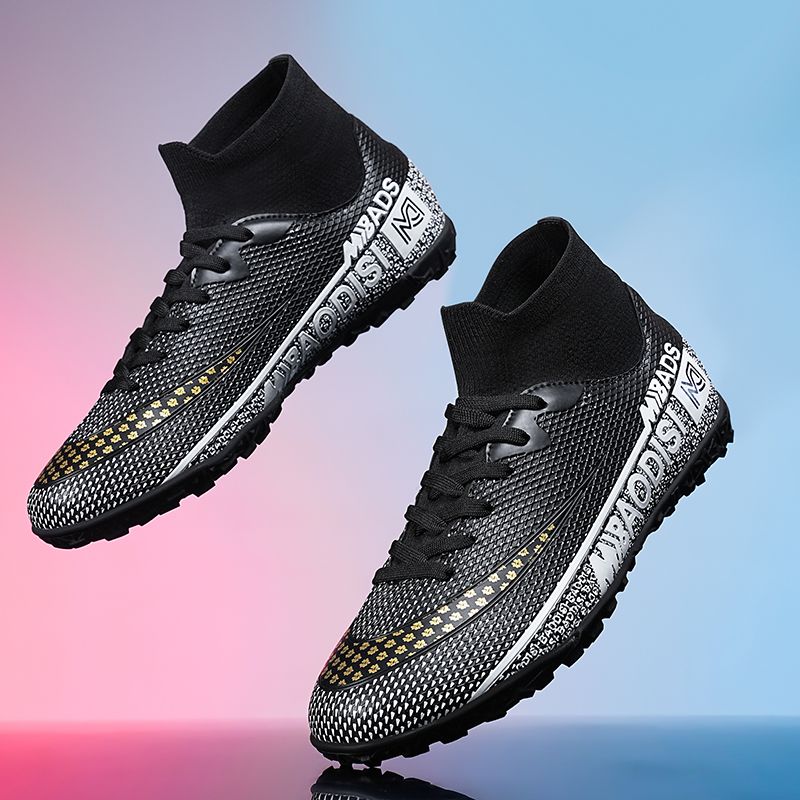 Men Soccer Shoes Kids Boys  Cleats Low-top Team Sports Training TF/FG Turf Firm Comfort Football Shoes Outdoor