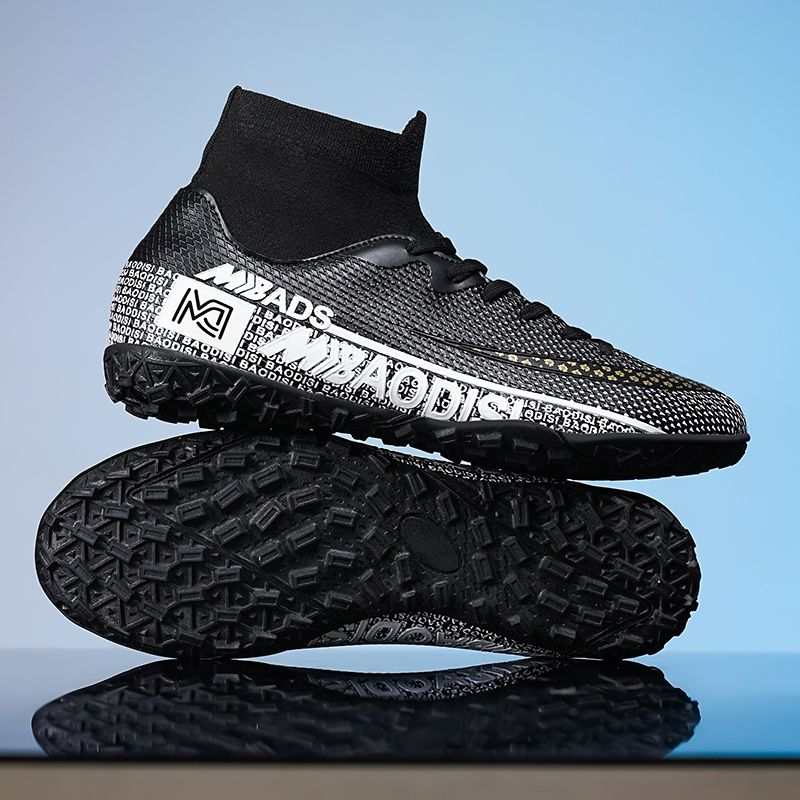Men Soccer Shoes Kids Boys  Cleats Low-top Team Sports Training TF/FG Turf Firm Comfort Football Shoes Outdoor
