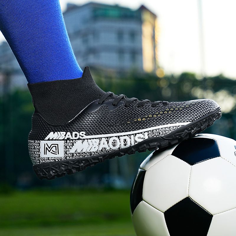 Men Soccer Shoes Kids Boys  Cleats Low-top Team Sports Training TF/FG Turf Firm Comfort Football Shoes Outdoor