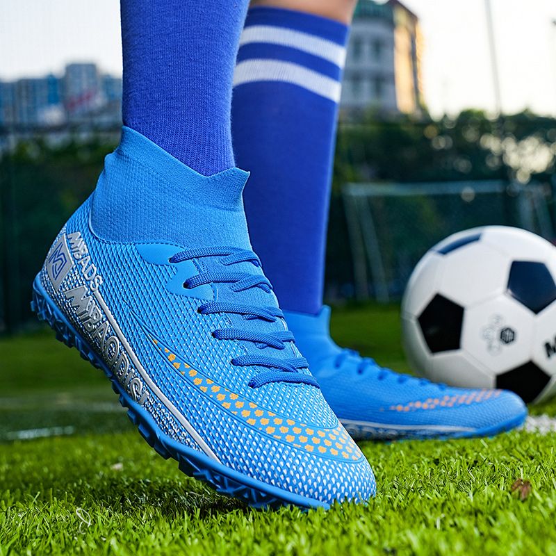 Men Soccer Shoes Kids Boys  Cleats Low-top Team Sports Training TF/FG Turf Firm Comfort Football Shoes Outdoor