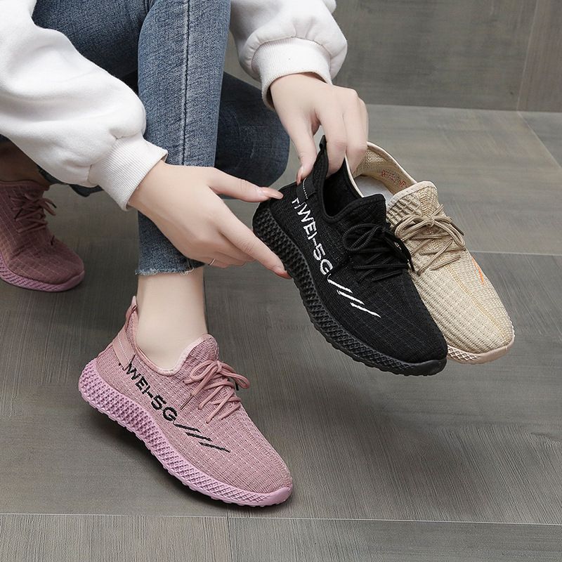 Women Fashion Sneakers Breathable Lightweight Sports Athletic Walking Sneaker Comfort Casual Non-slip Running Gym Shoes