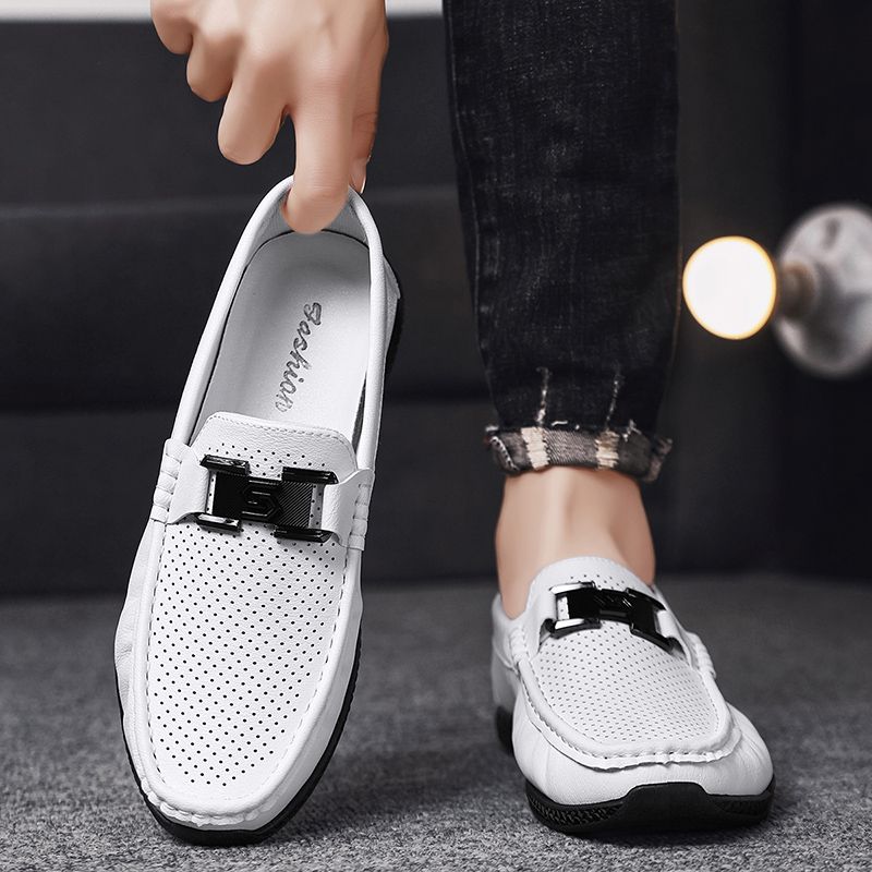 Men Loafers Casual Shoes Slip on Soft Penny Flat Lightweight Comfort Driving Working Boat Shoes