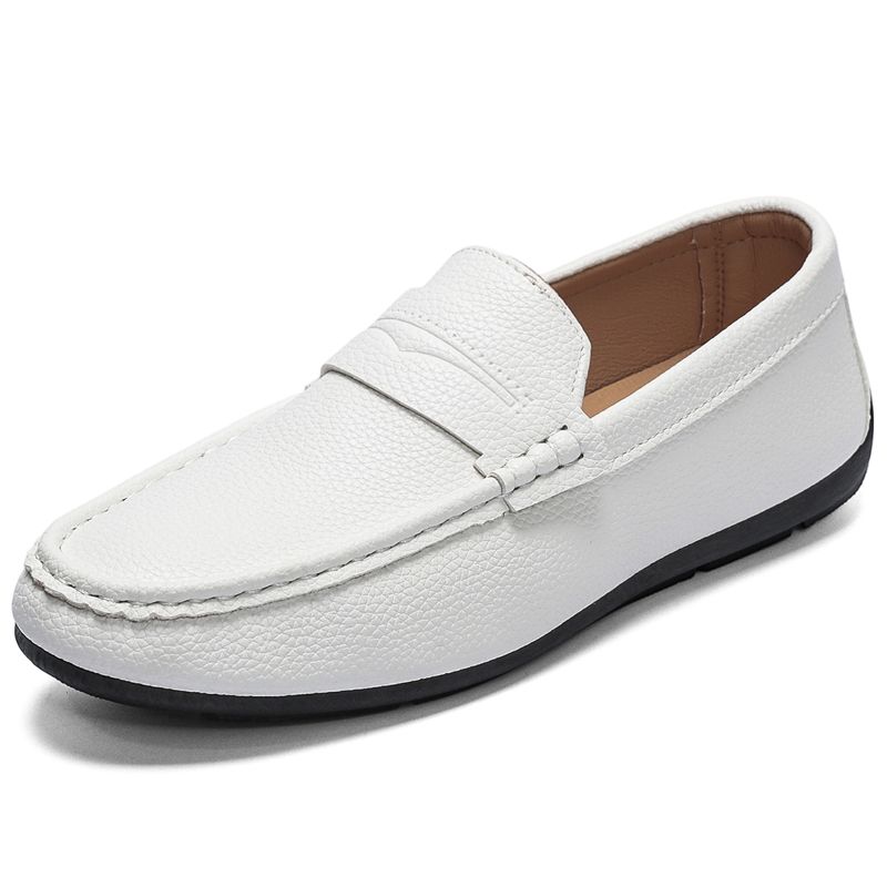 Men Loafers Casual Shoes Slip on Soft Penny Flat Lightweight Comfort Driving Working Boat Shoes