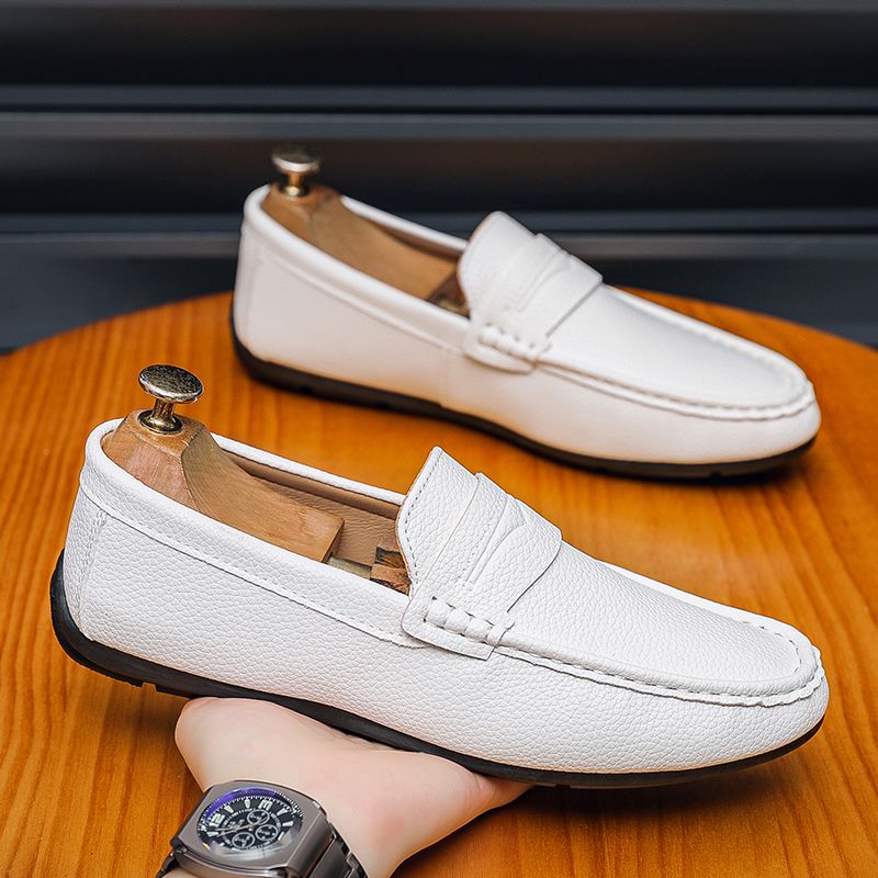 Men Loafers Casual Shoes Slip on Soft Penny Flat Lightweight Comfort Driving Working Boat Shoes