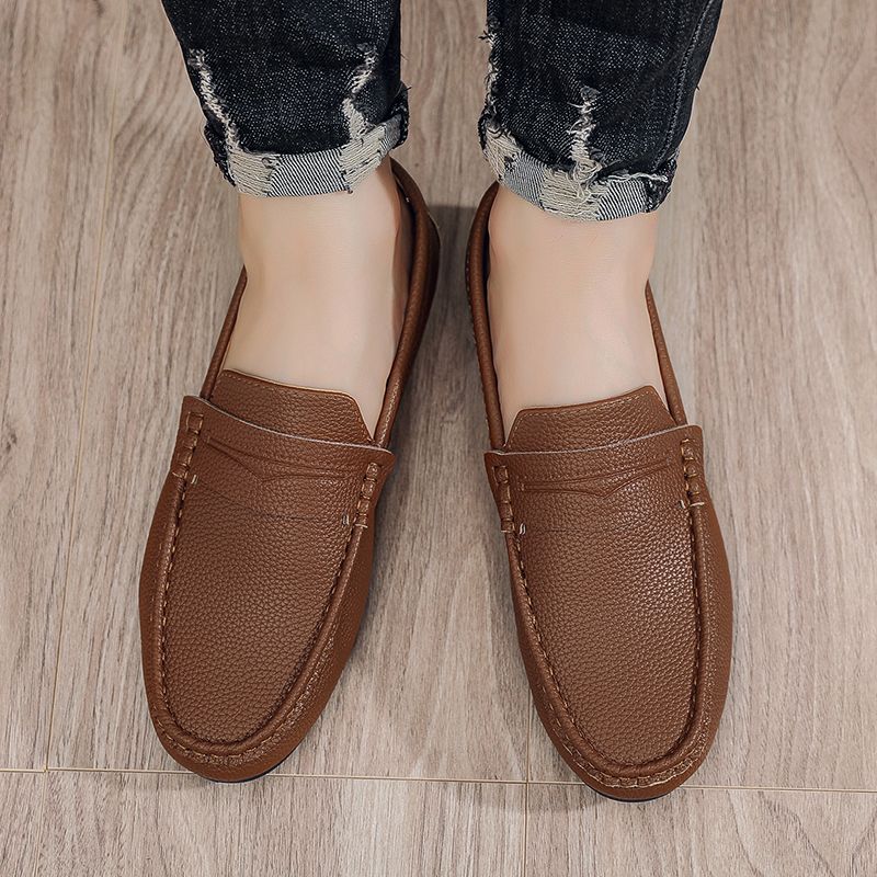 Men Loafers Casual Shoes Slip on Soft Penny Flat Lightweight Comfort Driving Working Boat Shoes