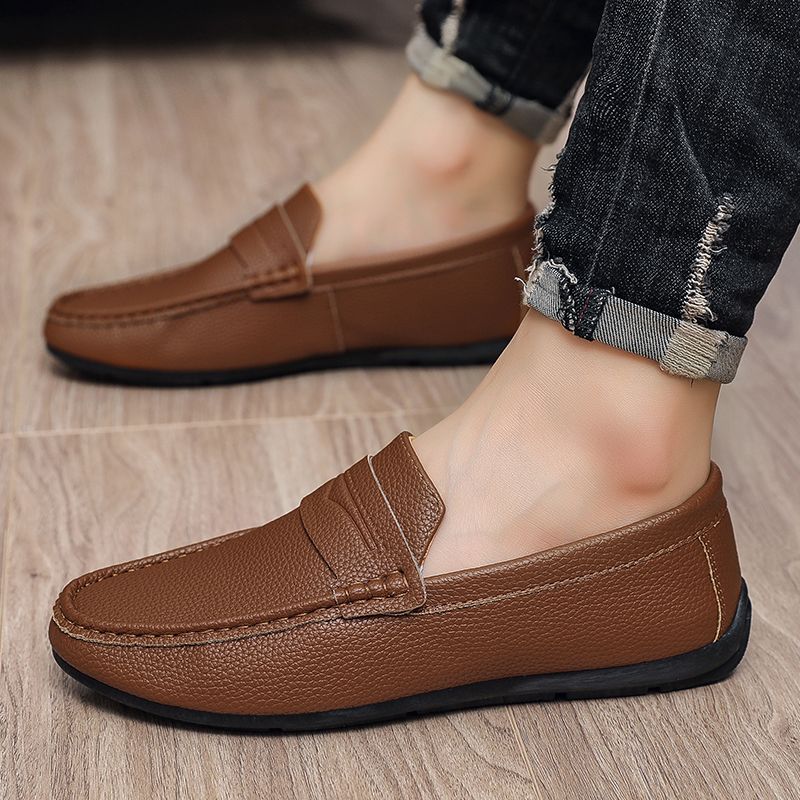 Men Loafers Casual Shoes Slip on Soft Penny Flat Lightweight Comfort Driving Working Boat Shoes
