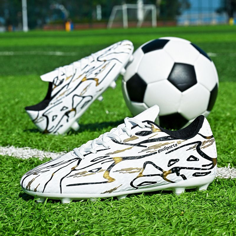 Kids Boys Men Soccer Shoes Cleats Low-top Team Sports Training TF/FG Turf Firm Comfort Football Shoes Outdoor