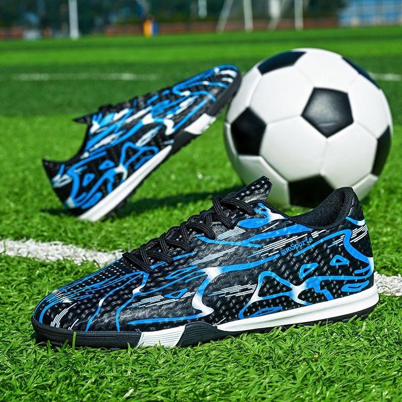 Kids Boys Men Soccer Shoes Cleats Low-top Team Sports Training TF/FG Turf Firm Comfort Football Shoes Outdoor