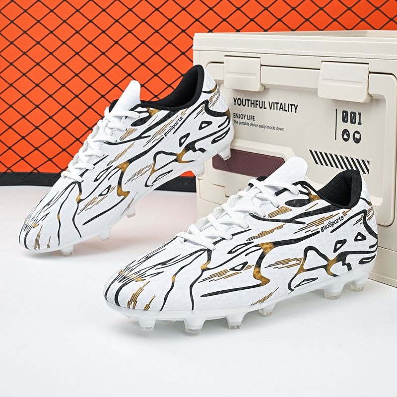 Kids Boys Men Soccer Shoes Cleats Low-top Team Sports Training TF/FG Turf Firm Comfort Football Shoes Outdoor
