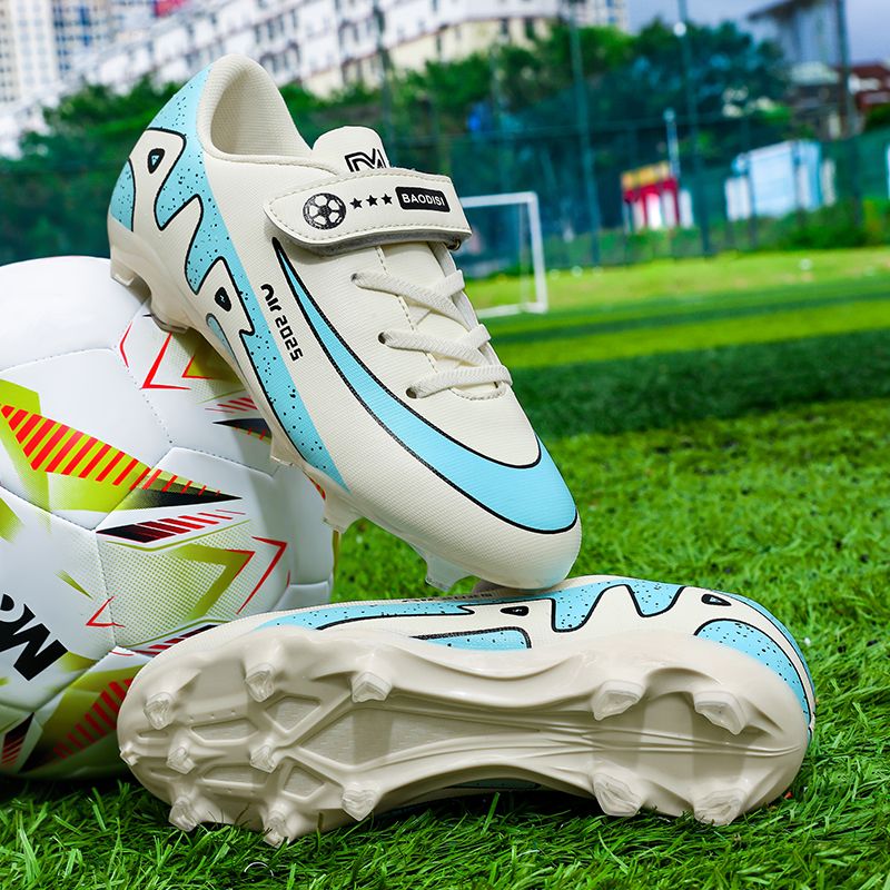 Kids Boys Men Soccer Shoes Cleats Low-top Team Sports Training TF/FG Turf Firm Comfort Football Shoes Outdoor