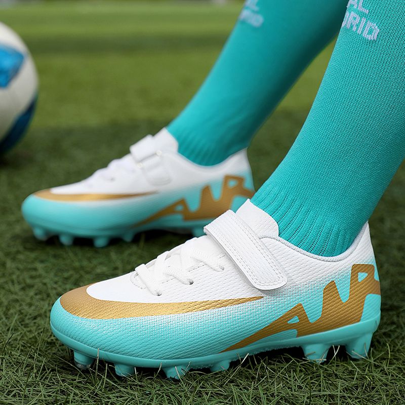 Kids Boys Men Soccer Shoes Cleats Low-top Team Sports Training TF/FG Turf Firm Comfort Football Shoes Outdoor