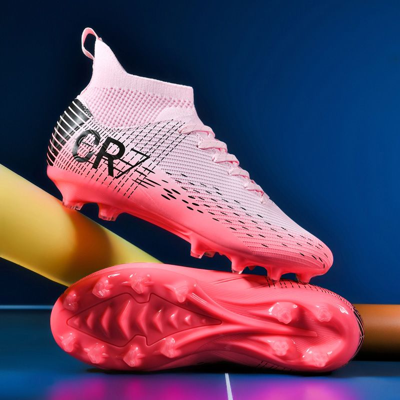 Men Soccer Shoes Kids Boys  Cleats Low-top Team Sports Training TF/FG Turf Firm Comfort Football Shoes Outdoor