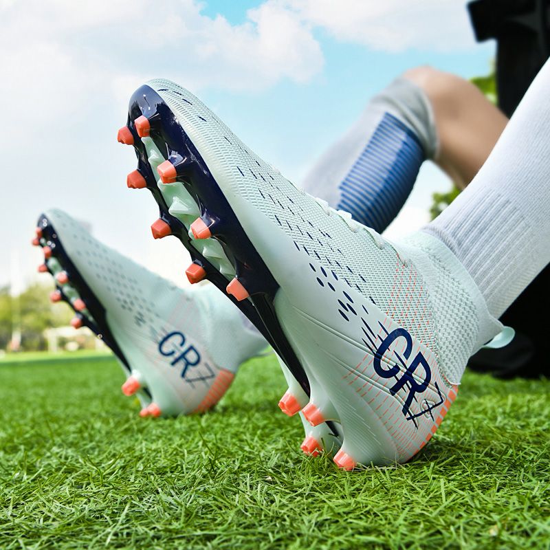Men Soccer Shoes Kids Boys  Cleats Low-top Team Sports Training TF/FG Turf Firm Comfort Football Shoes Outdoor