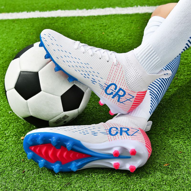 Men Soccer Shoes Kids Boys  Cleats Low-top Team Sports Training TF/FG Turf Firm Comfort Football Shoes Outdoor