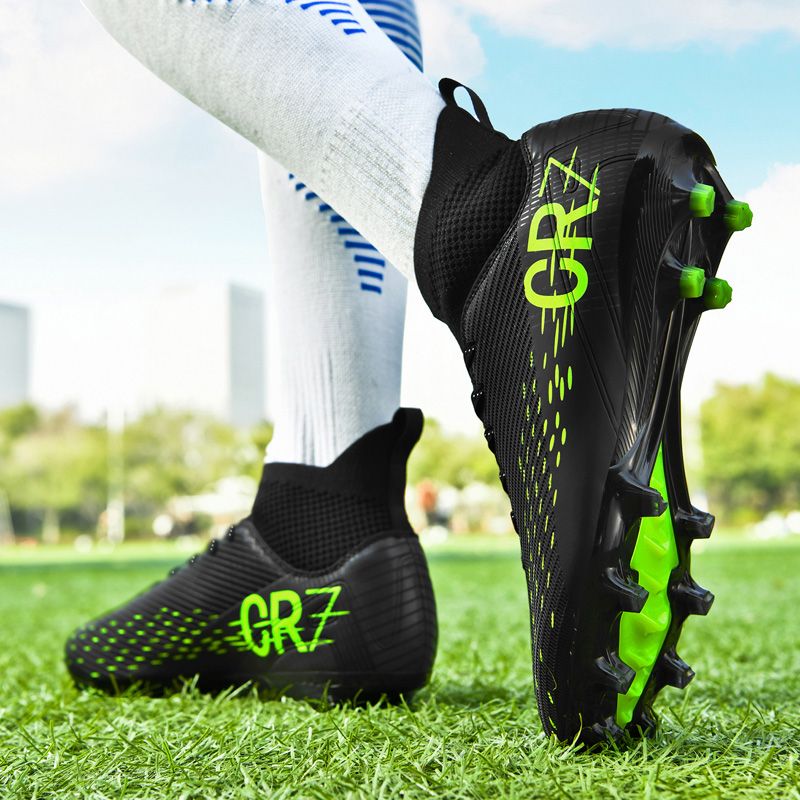 Men Soccer Shoes Kids Boys  Cleats Low-top Team Sports Training TF/FG Turf Firm Comfort Football Shoes Outdoor