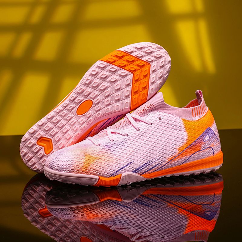 Men Soccer Shoes Kids Boys  Cleats Low-top Team Sports Training TF/FG Turf Firm Comfort Football Shoes Outdoor
