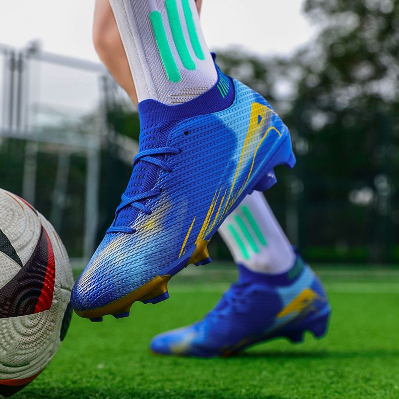 Men Soccer Shoes Kids Boys  Cleats Low-top Team Sports Training TF/FG Turf Firm Comfort Football Shoes Outdoor