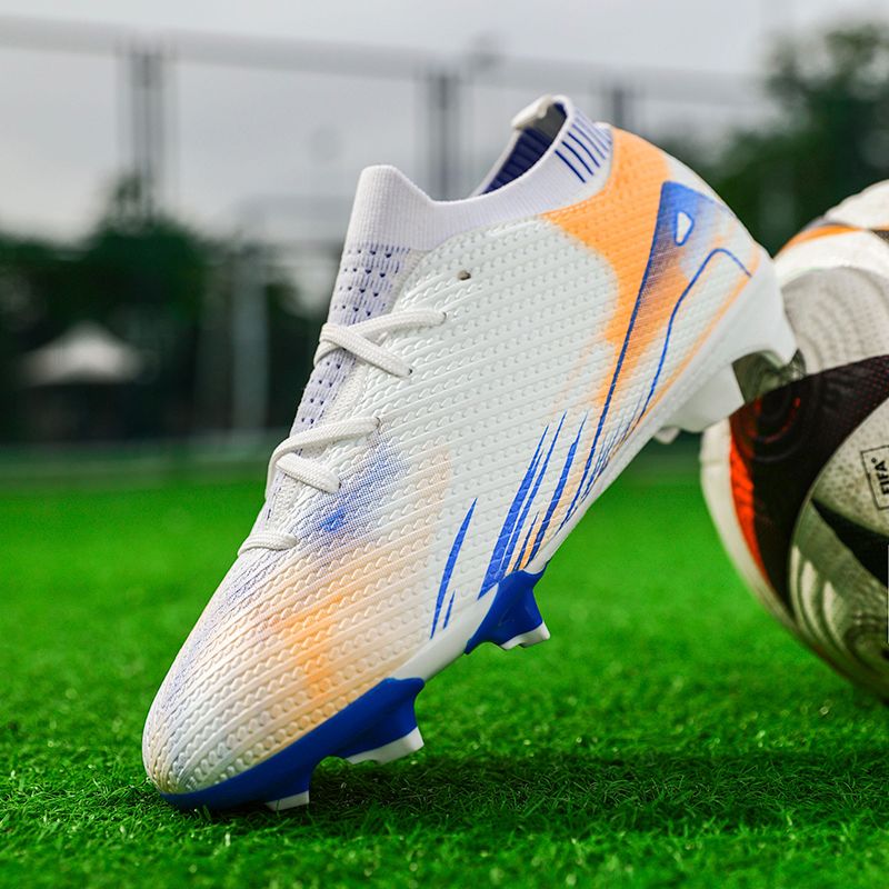 Men Soccer Shoes Kids Boys  Cleats Low-top Team Sports Training TF/FG Turf Firm Comfort Football Shoes Outdoor