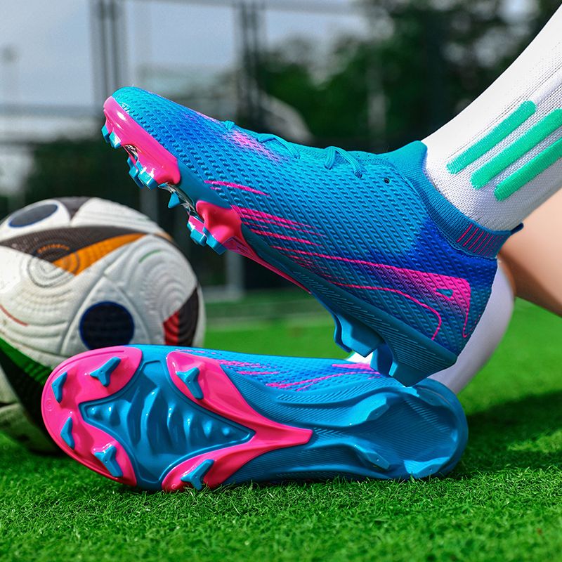 Men Soccer Shoes Kids Boys  Cleats Low-top Team Sports Training TF/FG Turf Firm Comfort Football Shoes Outdoor