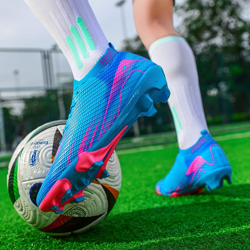 Men Soccer Shoes Kids Boys  Cleats Low-top Team Sports Training TF/FG Turf Firm Comfort Football Shoes Outdoor