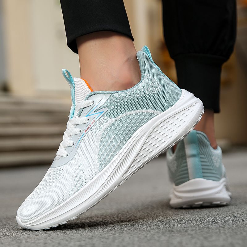 Men Running Shoes Athletic Sports Casual Walk Comfort Lightweight Non-Slip Lace up Sneakers for Gym Workout