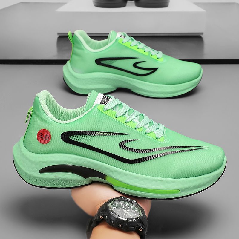 Men Running Shoes Athletic Sports Casual Walk Comfort Lightweight Non-Slip Lace up Sneakers for Gym Workout