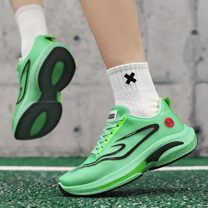 Men Running Shoes Athletic Sports Casual Walk Comfort Lightweight Non-Slip Lace up Sneakers for Gym Workout