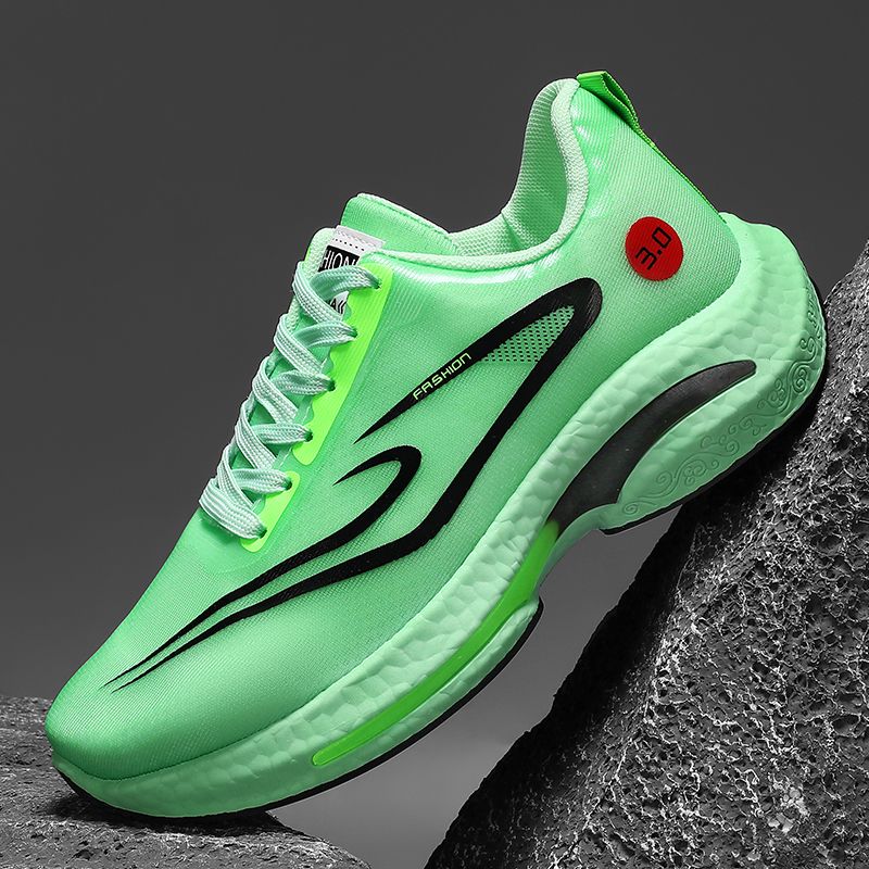 Men Running Shoes Athletic Sports Casual Walk Comfort Lightweight Non-Slip Lace up Sneakers for Gym Workout