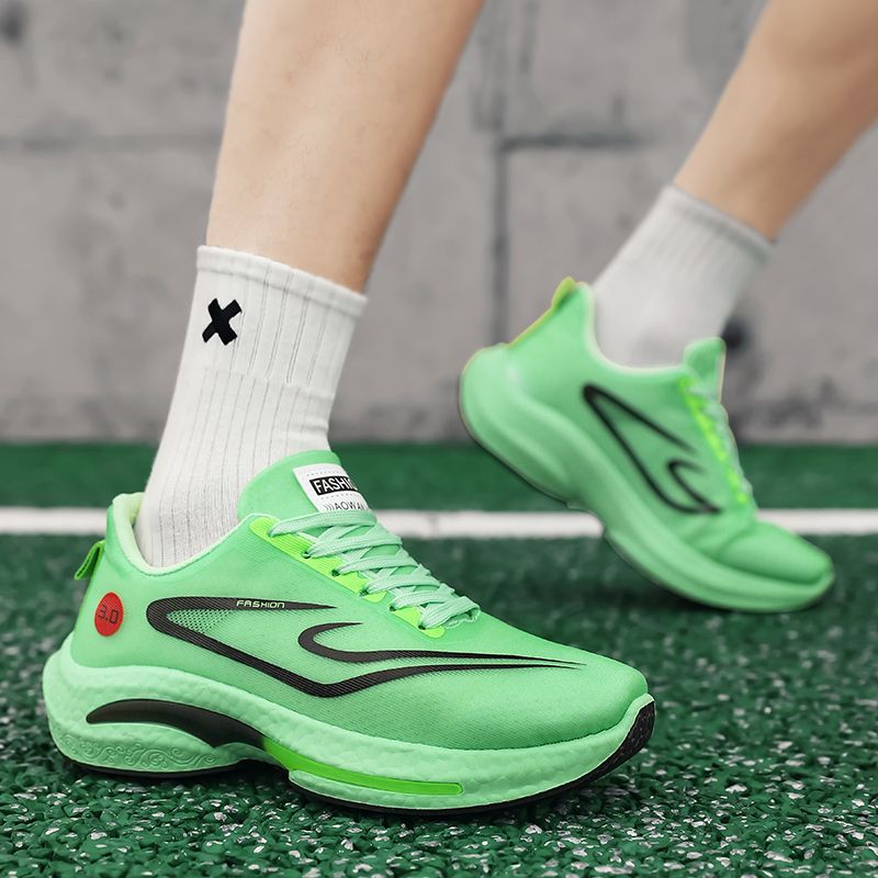 Men Running Shoes Athletic Sports Casual Walk Comfort Lightweight Non-Slip Lace up Sneakers for Gym Workout