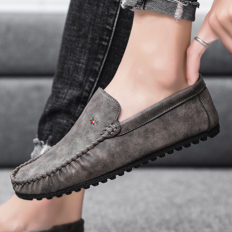 Men Loafers Casual Shoes Slip on Soft Penny Flat Lightweight Comfort Driving Working Boat Shoes