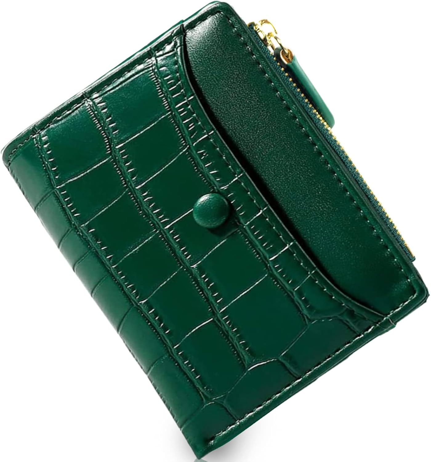 Wallet for Women with Bifold Compact Size, Classic Women Wallet with Stylish Texture Patterns, Handy Ladies Wallet Gift for Birthday and Party