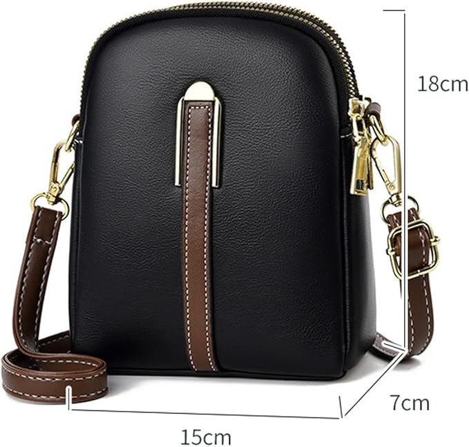 Crossbody Purses New Business Commuteuse Messenger Bag Casual Versatile Adjustable Strap Shoulder Bag Large Tote Bag for Women for Work(Black)