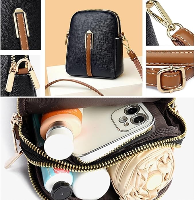 Crossbody Purses New Business Commuteuse Messenger Bag Casual Versatile Adjustable Strap Shoulder Bag Large Tote Bag for Women for Work(Black)