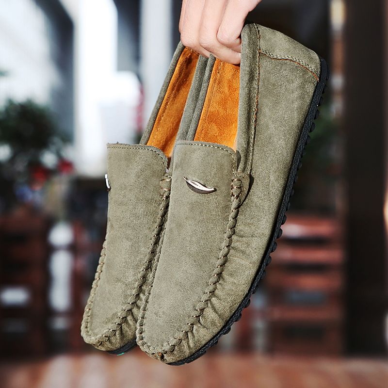 Men  Loafers Casual Shoes Slip on Soft Penny Flat Lightweight Comfort Driving Working Boat Shoes