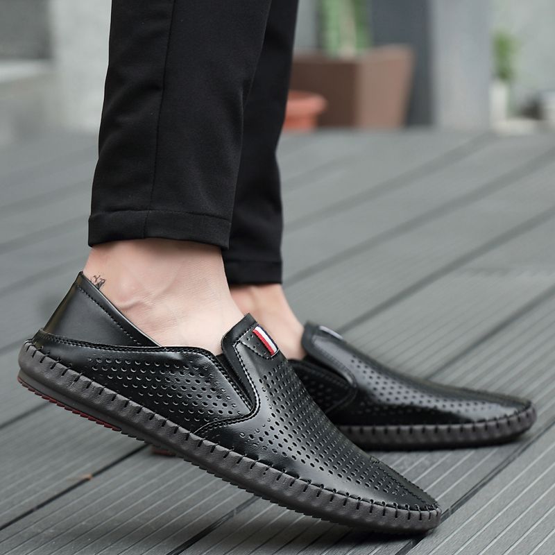 Men  Loafers Casual Shoes Slip on Soft Penny Flat Lightweight Comfort Driving Working Boat Shoes