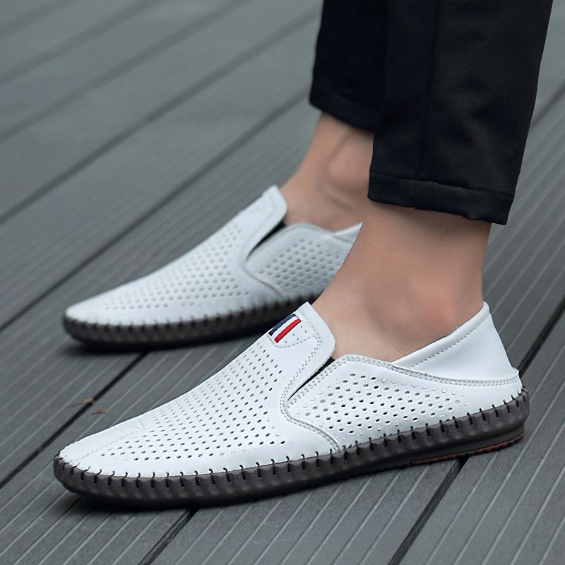 Men  Loafers Casual Shoes Slip on Soft Penny Flat Lightweight Comfort Driving Working Boat Shoes