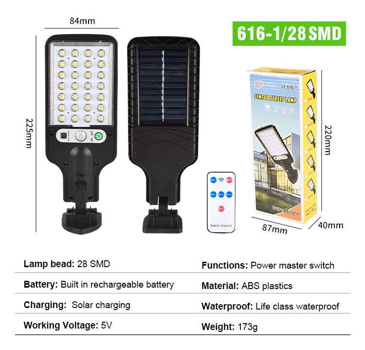 New Arrival Solar Light Outdoor Garden Light Human Sensing Light Waterproof  Led Household Solar Street Light