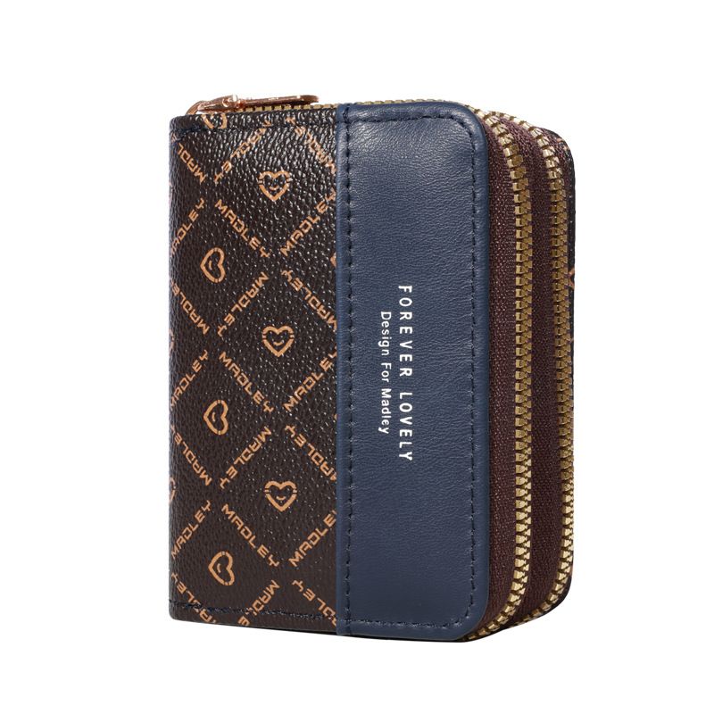 New Ladies Wallet Patchwork Clutch Card Bag Summer Fashion Coin Purse Female