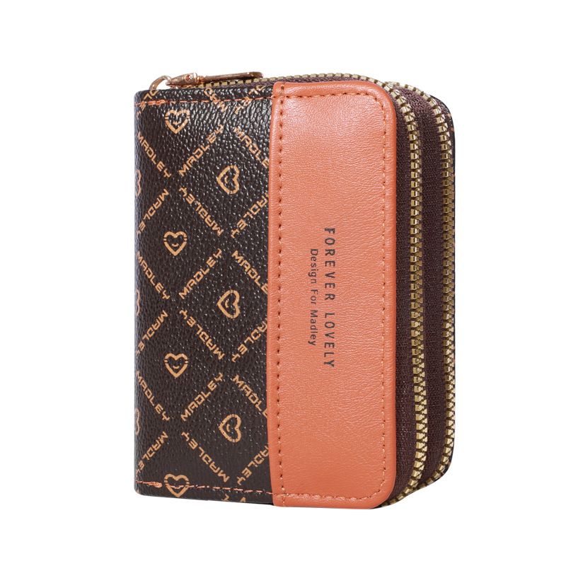 New Ladies Wallet Patchwork Clutch Card Bag Summer Fashion Coin Purse Female