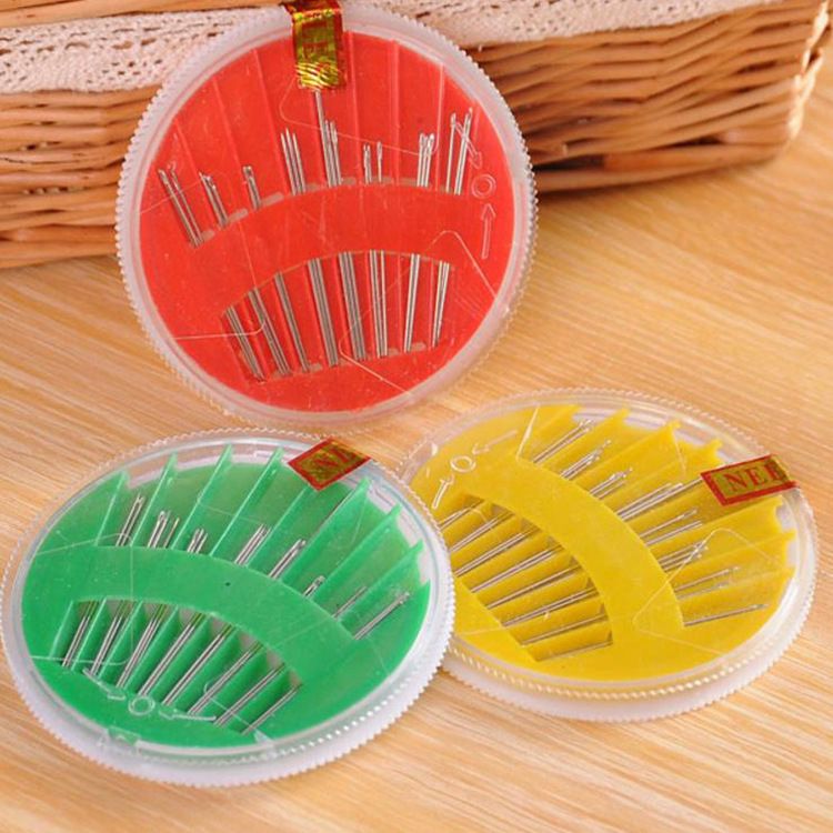 Household sewing box set Circular needle box Sewing needle hand sewing needle hand sewing needle