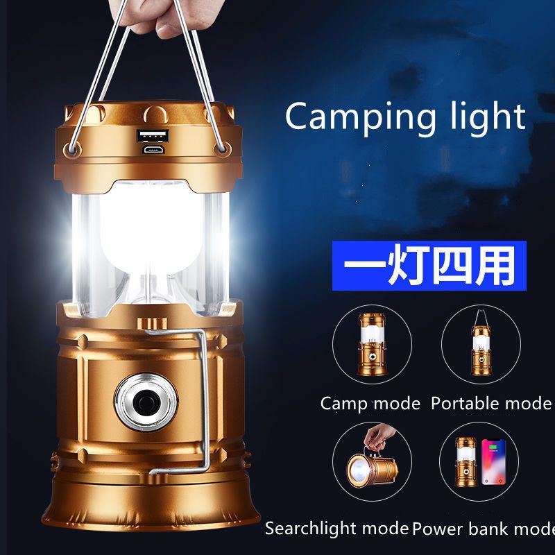 Camping lights SolarLights For Outside Multi-functional Camping Lights Tent lights Work lights Portable Lights