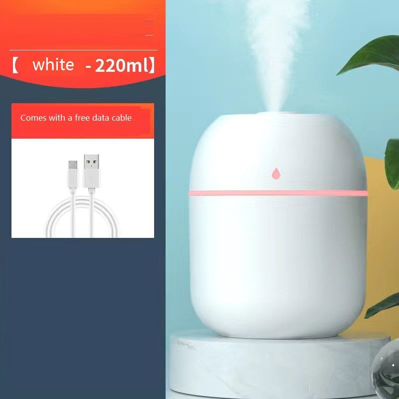 Colourful lights water drop humidifier wholesale office home usb big spray mute mini cute air purification humidification
