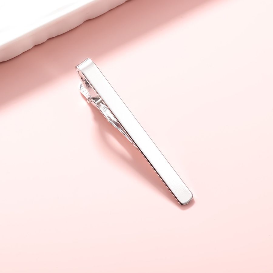 2PCS/Lot New Suit Tie clips multi-color Copper Tie Clips Men's Simple Shirt Clips