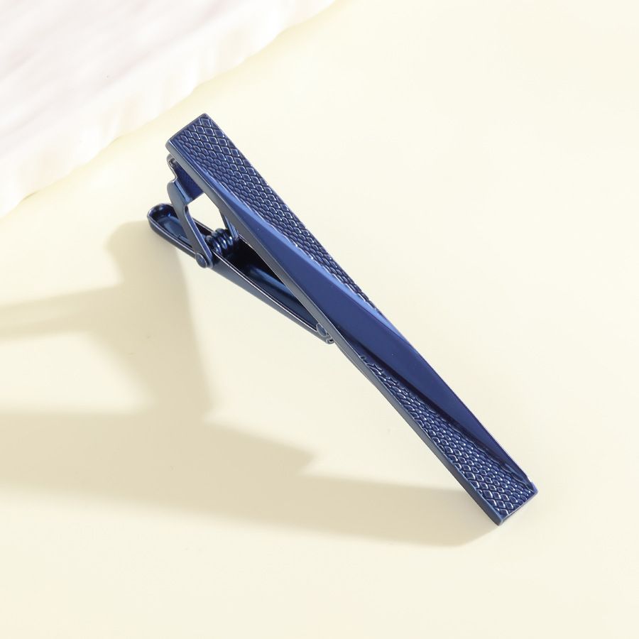 2PCS/Lot New men's tie clip European American Cross-border Business tie Clip Men's simple shirt clip