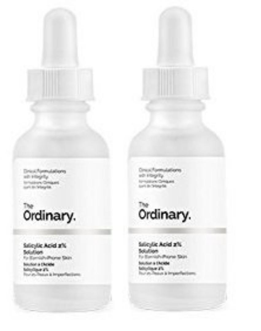 The Ordinary Salicylic Acid 2% Face Serum Solution