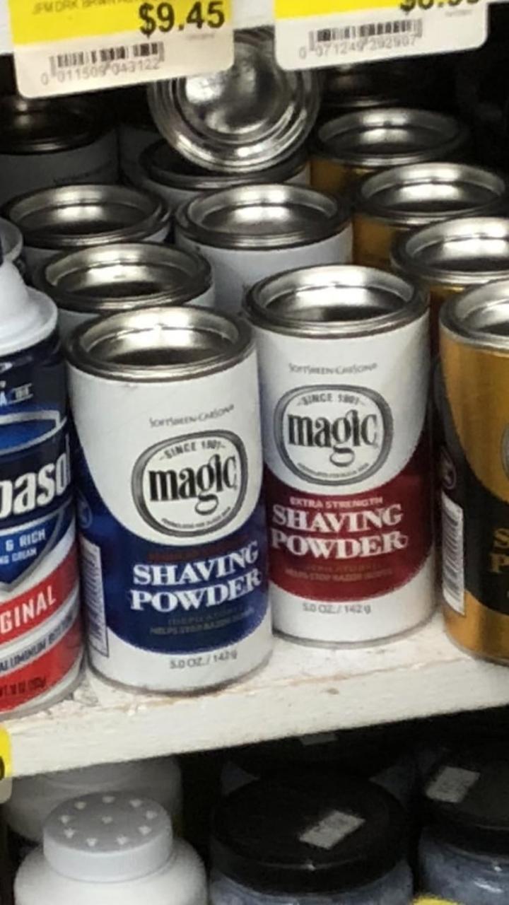 Magic Shaving Powder  depilatory product designed to provide a razorless shave prevent razor bumps Extra Strength fo