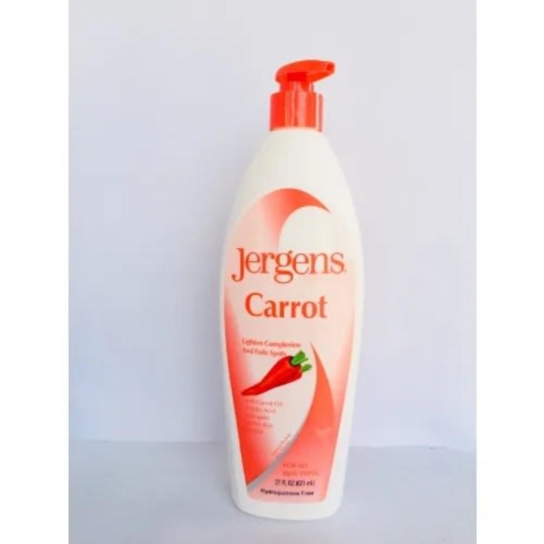 Jergens body lotions Papaya, Egg Yolk, Carrot ,whitening the skin lightening of the body, lighter complexion and to address face spots moisturize, brighten, and even out skin tone UV protection